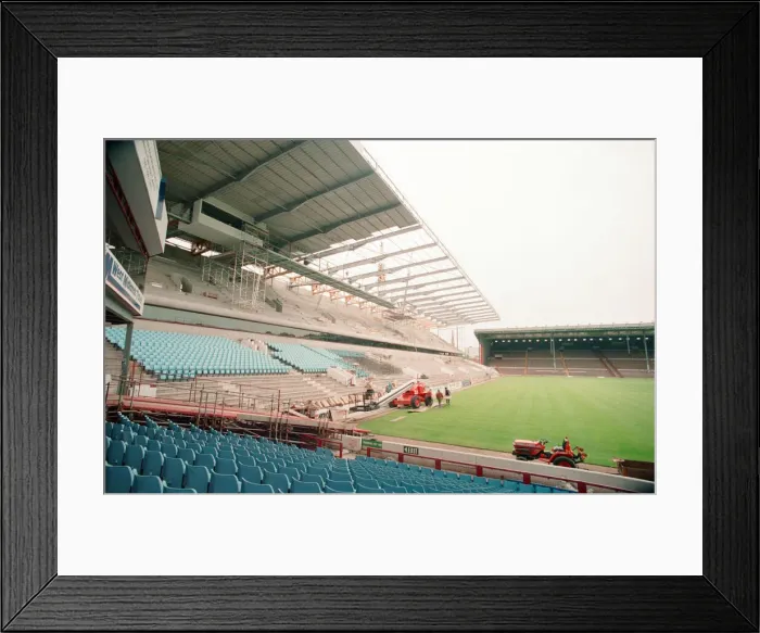 Framed Print : Witton Lane Stand Redevelopment, Aston Villa Football Club, Wednesday 4th August 1993 Framed Print : Witton Lane Stand Redevelopment, Aston Villa Football Club, Wednesday 4th August 1993