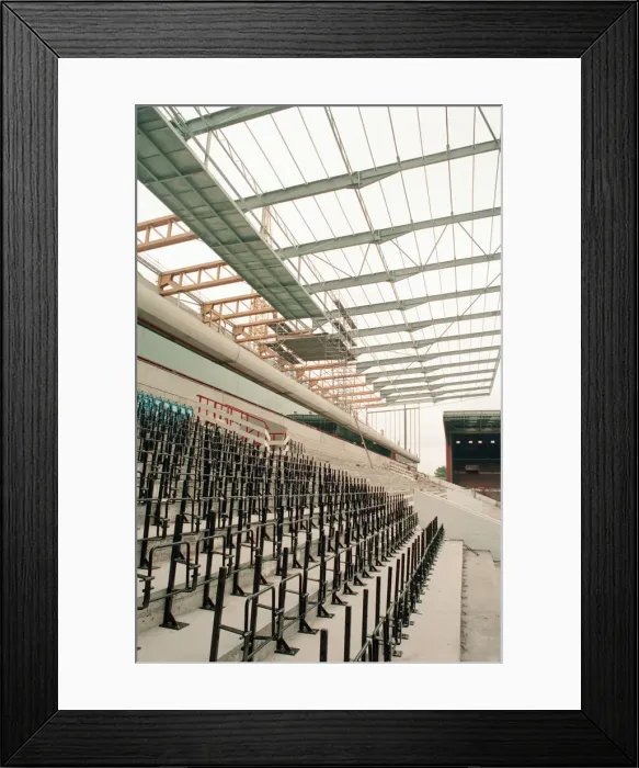 Framed Print : Witton Lane Stand Redevelopment, Aston Villa Football Club, Wednesday 4th August 1993 Framed Print : Witton Lane Stand Redevelopment, Aston Villa Football Club, Wednesday 4th August 1993