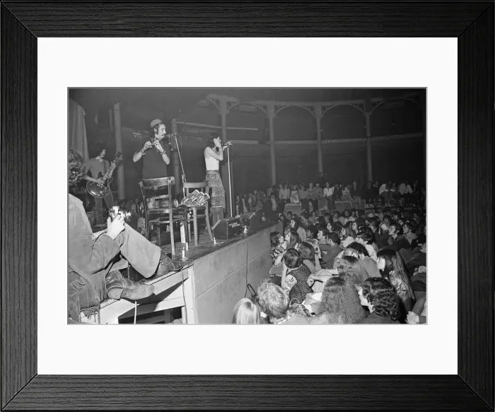 Framed Print : The Roundhouse Performing Arts venue in the Chalk Farm, Camden area of North London