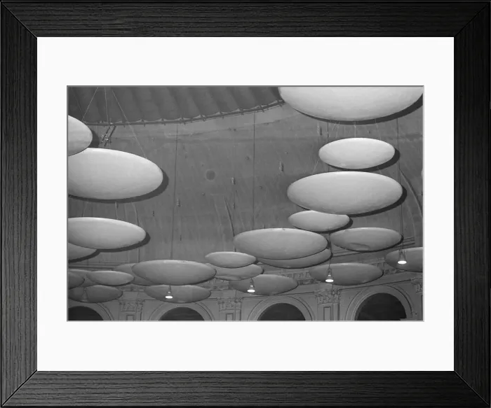 Framed Print : The Royal Albert Hall, London. 1969. Picture set show improving Framed Print : The Royal Albert Hall, London. 1969. Picture set show improving