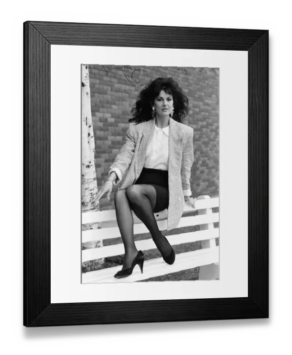 Framed Print : Michelle Rocca, model an and former Miss Ireland 1980, will be co-presenting the 33rd