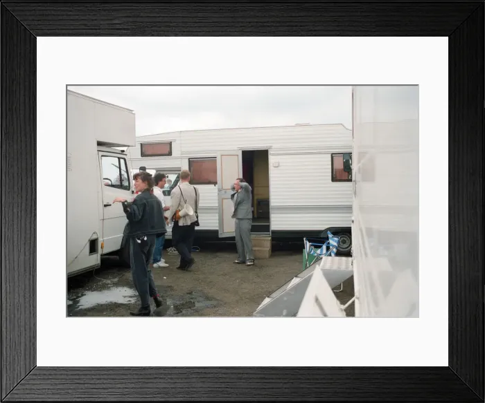 Framed Print : David Jason during the filming of the Only Fools and Horses