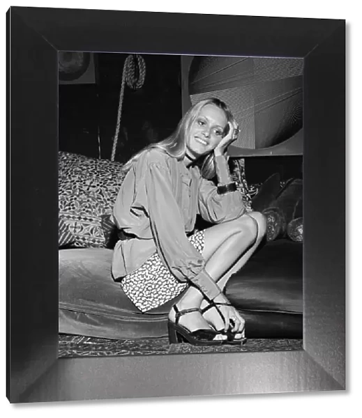 Twiggy, pictured in 1970. Twiggy. model and actress