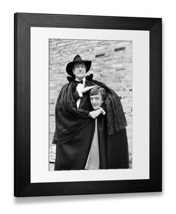 Framed Print : TV personality Michael Parkinson today makes his debut as a film actor in the new Vincent Framed Print : TV personality Michael Parkinson today makes his debut as a film actor in the new Vincent