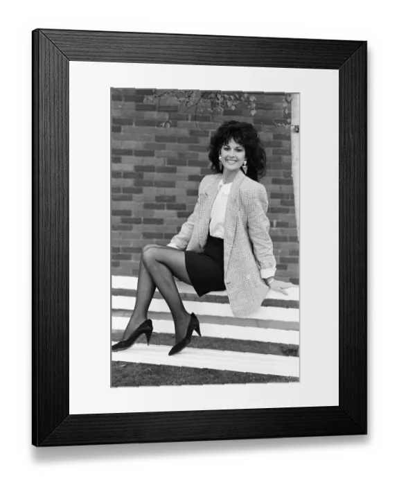 Framed Print : Michelle Rocca, model an and former Miss Ireland 1980, will be co-presenting the 33rd Framed Print : Michelle Rocca, model an and former Miss Ireland 1980, will be co-presenting the 33rd