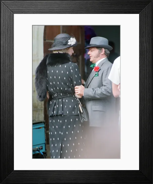 Framed Print : David Jason as Pop Larkin pictured during filming The Darling Buds of May Framed Print : David Jason as Pop Larkin pictured during filming The Darling Buds of May