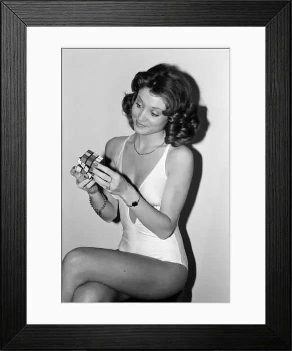 Framed Print : Miss Great Britain, Michelle Hobson, at the Toy Fair in Earls Court Framed Print : Miss Great Britain, Michelle Hobson, at the Toy Fair in Earls Court