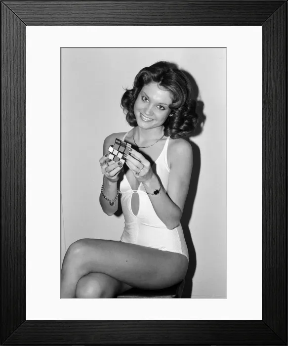 Framed Print : Miss Great Britain, Michelle Hobson, at the Toy Fair in Earls Court Framed Print : Miss Great Britain, Michelle Hobson, at the Toy Fair in Earls Court