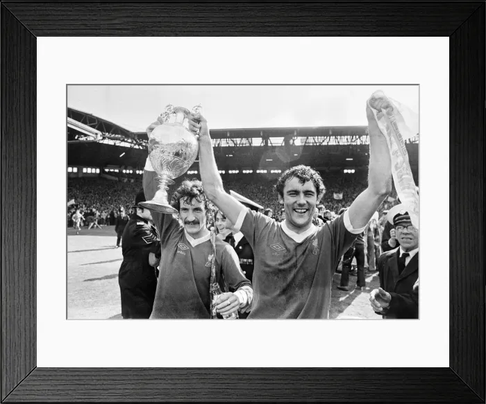 Framed Print : Liverpool win the League Championship after a goalless draw with West Ham United Framed Print : Liverpool win the League Championship after a goalless draw with West Ham United