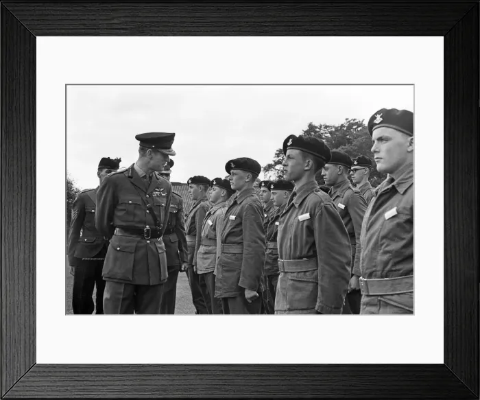 Framed Print : Prince Philip, Duke of Edinburgh, visiting the Infantry Junior Leaders Battalion at Park Framed Print : Prince Philip, Duke of Edinburgh, visiting the Infantry Junior Leaders Battalion at Park
