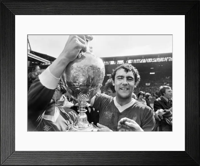 Framed Print : Liverpool win the League Championship after a goalless draw with West Ham United Framed Print : Liverpool win the League Championship after a goalless draw with West Ham United