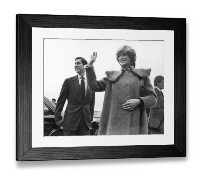 Framed Print : HRH The Princess of Wales, Princess Diana, and HRH Prince Charles, The Prince of Wales Framed Print : HRH The Princess of Wales, Princess Diana, and HRH Prince Charles, The Prince of Wales
