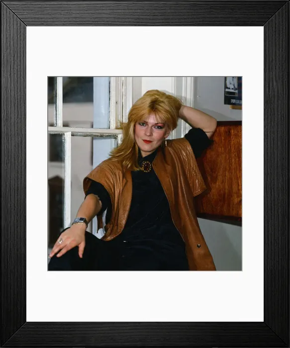 Framed Print : Singer and actress Toyah Willcox. October 1986 Framed Print : Singer and actress Toyah Willcox. October 1986