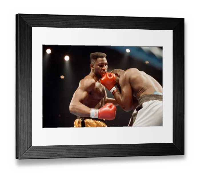 Framed Print : Professional debut for the 1988 Super Heavyweight Olympic Gold Medalist Lennox Lewis Framed Print : Professional debut for the 1988 Super Heavyweight Olympic Gold Medalist Lennox Lewis