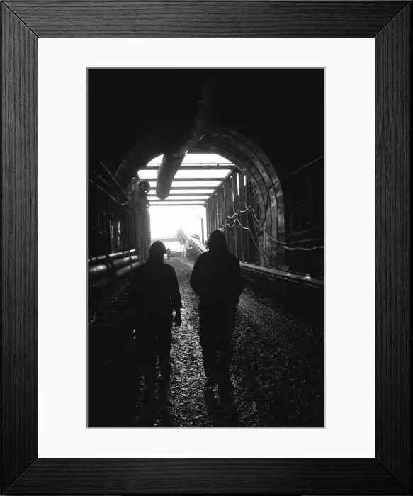 Framed Print : Channel Tunnel project cancelled 20th January 1975 On the day the button was to be Framed Print : Channel Tunnel project cancelled 20th January 1975 On the day the button was to be
