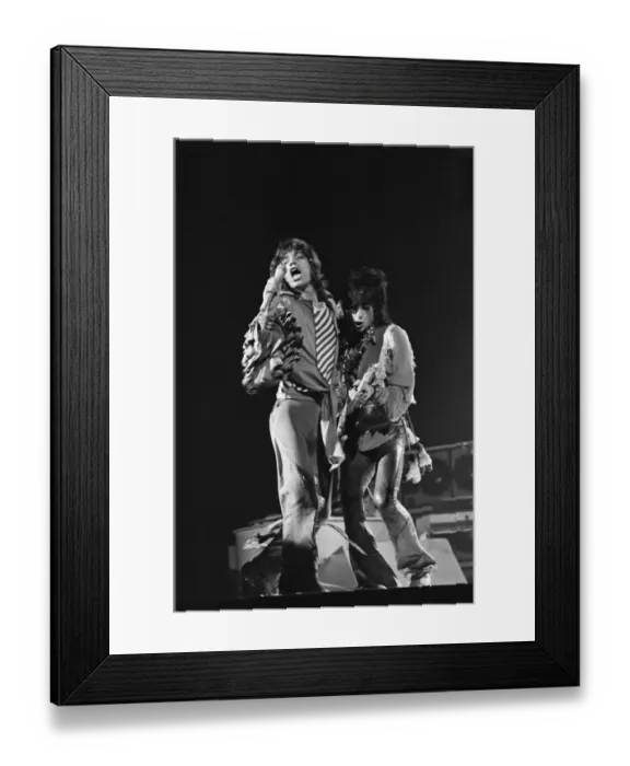 Framed Print : The Rolling Stones - live at Earls Court, West London