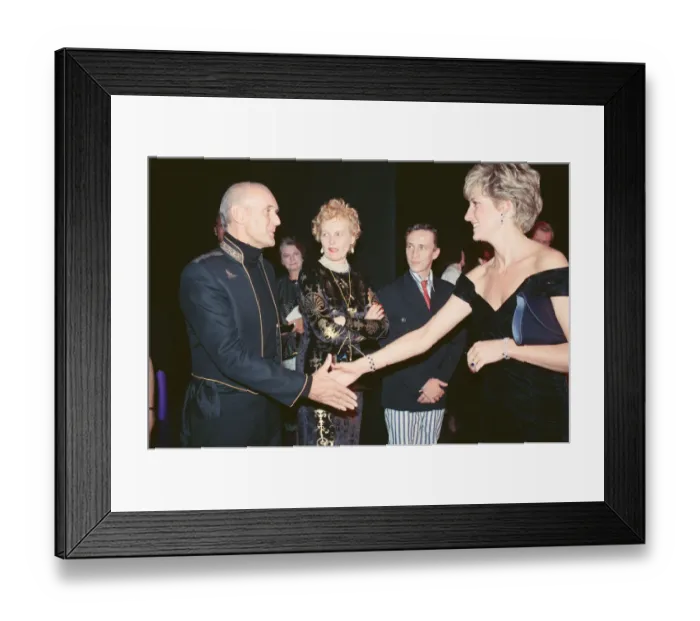 Framed Print : HRH The Princess of Wales, Princess Diana, attends Carnival of the Birds for Framed Print : HRH The Princess of Wales, Princess Diana, attends Carnival of the Birds for