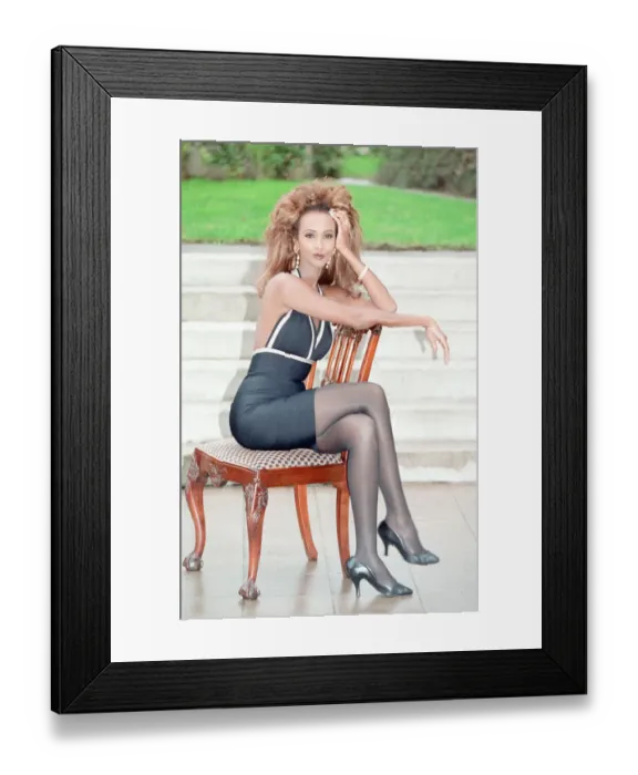 Framed Print : Iman, actress in London to promote her role in new film Framed Print : Iman, actress in London to promote her role in new film