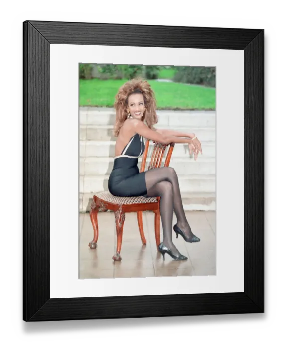Framed Print : Iman, actress in London to promote her role in new film Framed Print : Iman, actress in London to promote her role in new film