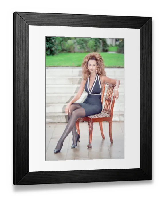 Framed Print : Iman, actress in London to promote her role in new film Framed Print : Iman, actress in London to promote her role in new film