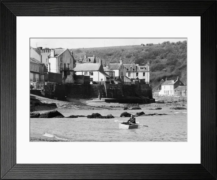 Framed Print : Views of Staithes, North Yorkshire. 1972 Framed Print : Views of Staithes, North Yorkshire. 1972