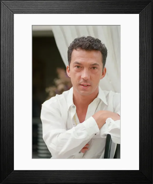 Framed Print : Bruno Tonioli, pictured in 1992. Bruno Tonioli is an Italian choreographer Framed Print : Bruno Tonioli, pictured in 1992. Bruno Tonioli is an Italian choreographer