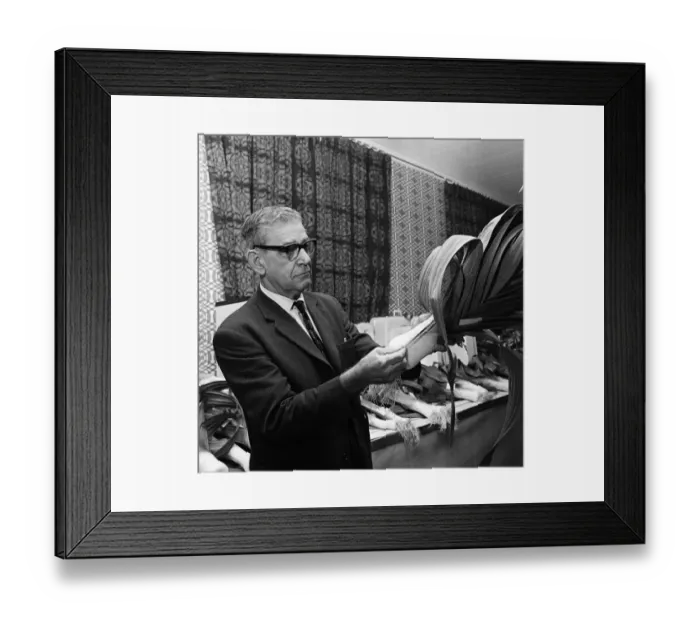 Framed Print : Billingham leek show. 1974