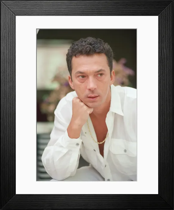 Framed Print : Bruno Tonioli, pictured in 1992. Bruno Tonioli is an Italian choreographer