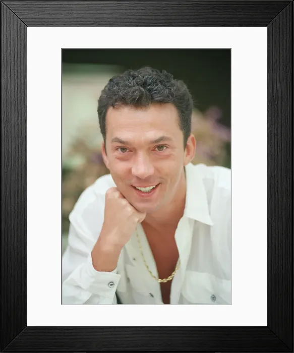 Framed Print : Bruno Tonioli, pictured in 1992. Bruno Tonioli is an Italian choreographer Framed Print : Bruno Tonioli, pictured in 1992. Bruno Tonioli is an Italian choreographer