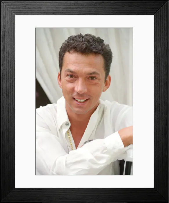 Framed Print : Bruno Tonioli, pictured in 1992. Bruno Tonioli is an Italian choreographer Framed Print : Bruno Tonioli, pictured in 1992. Bruno Tonioli is an Italian choreographer