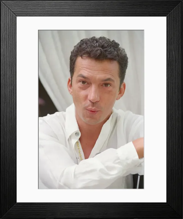 Framed Print : Bruno Tonioli, pictured in 1992. Bruno Tonioli is an Italian choreographer Framed Print : Bruno Tonioli, pictured in 1992. Bruno Tonioli is an Italian choreographer