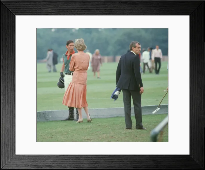 Framed Print : HRH Princess Diana, The Princess of Wales, and HRH Prince Charles, The Prince of Wales Framed Print : HRH Princess Diana, The Princess of Wales, and HRH Prince Charles, The Prince of Wales