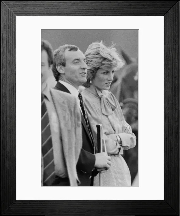 Framed Print : HRH Princess Diana, The Princess of Wales, at Guards Polo at Windsor, Berkshire Framed Print : HRH Princess Diana, The Princess of Wales, at Guards Polo at Windsor, Berkshire