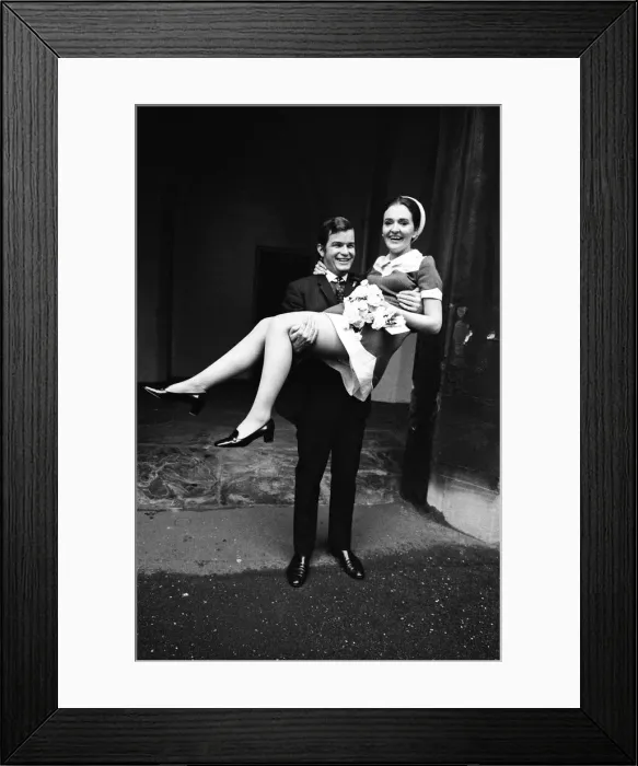 Framed Print : The wedding of Neville Hughes, who plays the Reverend Peter Hope in ATV Framed Print : The wedding of Neville Hughes, who plays the Reverend Peter Hope in ATV