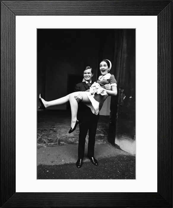 Framed Print : The wedding of Neville Hughes, who plays the Reverend Peter Hope in ATV Framed Print : The wedding of Neville Hughes, who plays the Reverend Peter Hope in ATV