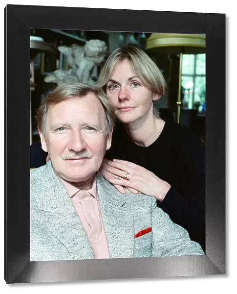 Actor Leslie Phillips and his wife Angela Scoular. 18th September 1989