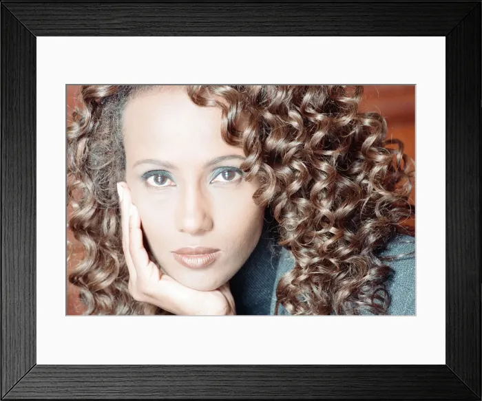 Framed Print : Iman, international model and actress in London to promote BBC2 special documentary Framed Print : Iman, international model and actress in London to promote BBC2 special documentary