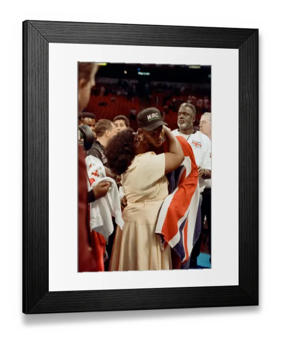 Framed Print : Lennox Lewis vs. Tony Tucker, billed as Star Spangled Glory Framed Print : Lennox Lewis vs. Tony Tucker, billed as Star Spangled Glory