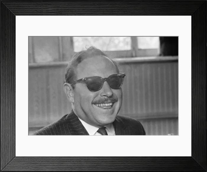 Framed Print : Tennessee Williams in London, Thursday 14th May 1959 Framed Print : Tennessee Williams in London, Thursday 14th May 1959