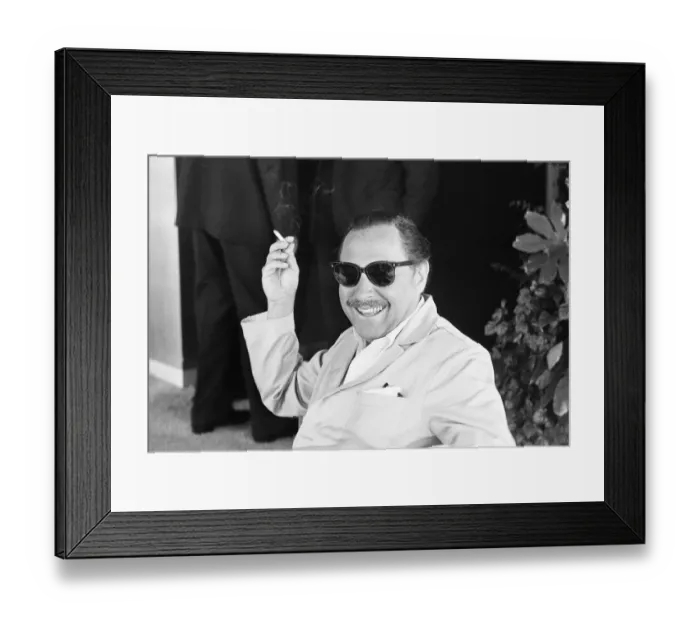 Framed Print : Tennessee Williams, playwright in London, Tuesday 31st July 1962 Framed Print : Tennessee Williams, playwright in London, Tuesday 31st July 1962
