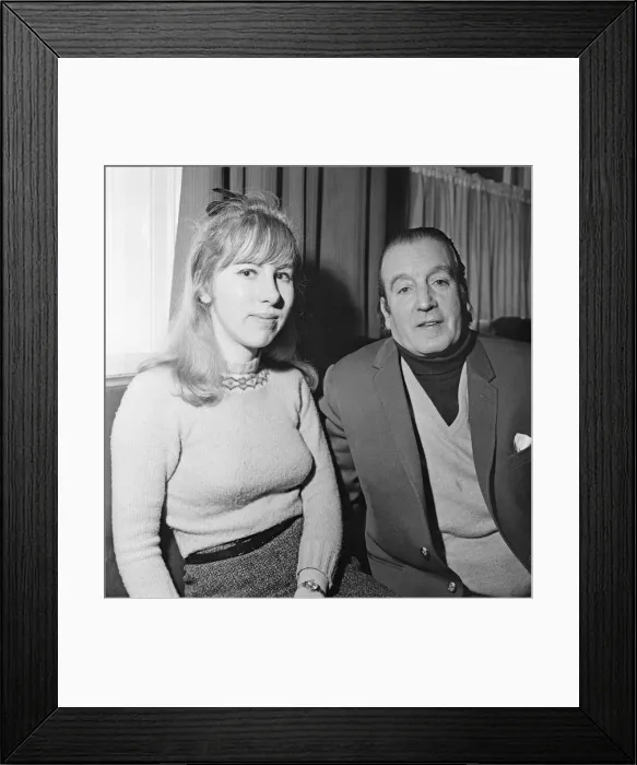 Framed Print : Alfred Lennon, (also knowns as Freddie Lennon), is the father of Beatle John Lennon