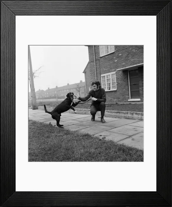 Framed Print : Middlesbrough footballer Alan Moody. 1971 Framed Print : Middlesbrough footballer Alan Moody. 1971