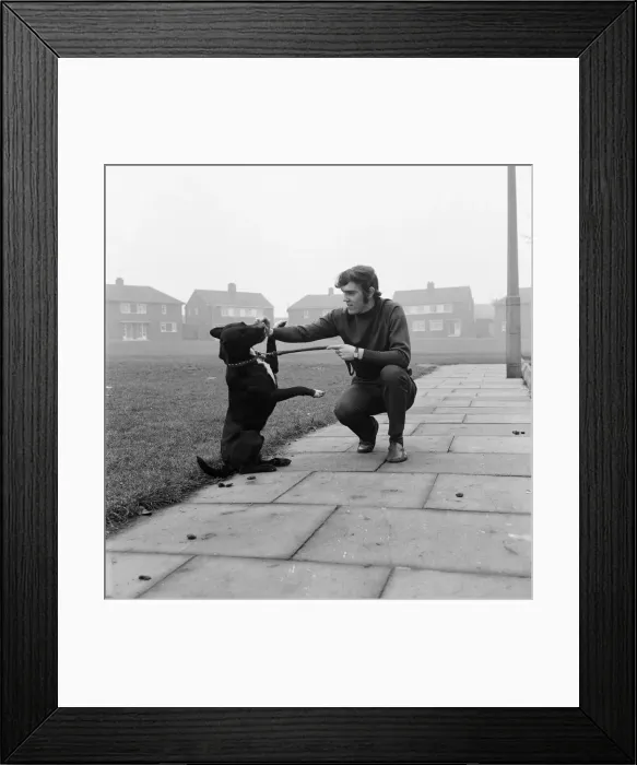 Framed Print : Middlesbrough footballer Alan Moody. 1971 Framed Print : Middlesbrough footballer Alan Moody. 1971