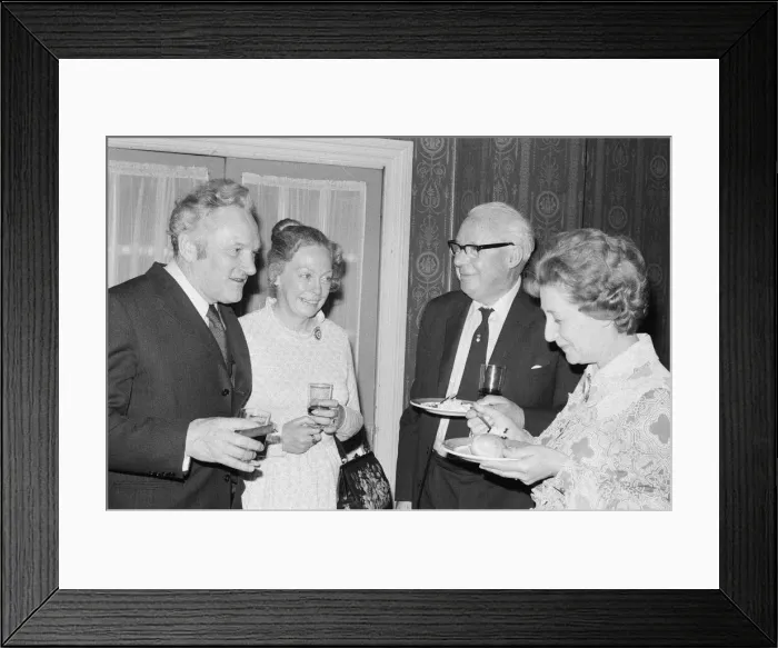 Framed Print : Men of the Royal National Lifeboat Institution, informal supper at the Rubens Hotel Framed Print : Men of the Royal National Lifeboat Institution, informal supper at the Rubens Hotel