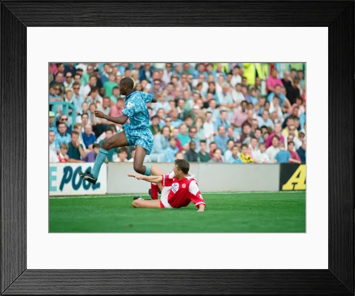 Framed Print : English Premier League match, Coventry City 2 -1 Middlesbrough held at Highfield Road