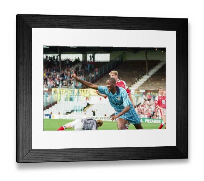 Framed Print : English Premier League match, Coventry City 2 -1 Middlesbrough held at Highfield Road Framed Print : English Premier League match, Coventry City 2 -1 Middlesbrough held at Highfield Road