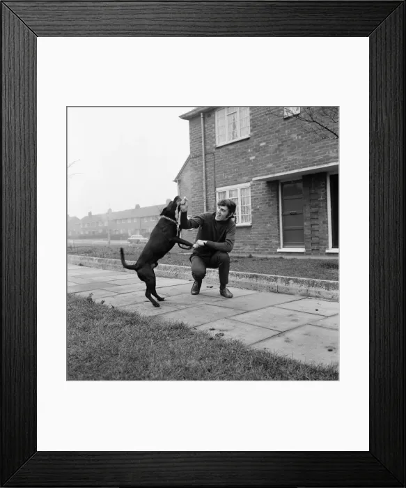 Framed Print : Middlesbrough footballer Alan Moody. 1971 Framed Print : Middlesbrough footballer Alan Moody. 1971