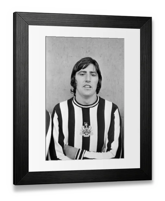 Framed Print : Newcastle United Football Club, Jimmy Smith. 22nd July 1975 Framed Print : Newcastle United Football Club, Jimmy Smith. 22nd July 1975