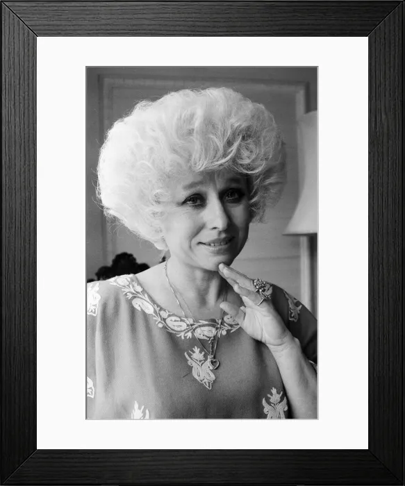 Framed Print : Actress Barbara Windsor. 22nd April 1978 Framed Print : Actress Barbara Windsor. 22nd April 1978