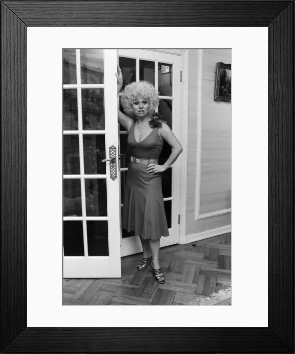 Framed Print : Actress Barbara Windsor. 22nd April 1978 Framed Print : Actress Barbara Windsor. 22nd April 1978